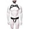 Bambú como ropa Fuentes europeas y americanas de diversión para hombres Arnés de alambre hueco sexy para SM Traje NZN0001