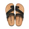 Chinelos de Cortiça para Casal Sandálias de Dedo de Verão Masculinas Sandálias de Praia Estilo Coreano Sandálias da Moda Chinelos Casuais