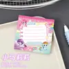 Notas Adhesivas de Dibujos Animados Capibara Patito Amarillo Mensaje Memo para Estudiantes Notas Adhesivas Reutilizables Bloc de Notas de Alto Valor Dopamina