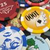 Moeda de jogo de argila direto da fábrica, moeda de fichas de poker Texas holdem, moeda de quebra-cabeça, moeda bônus, logotipo pode ser adicionado