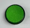 Wenzhou Motocicleta Redondo Reflector Placa Reflectante Pieza Decorativa Reflectante Tornillo 6mm Color Reflector Dispositivo de Advertencia de Frenos