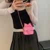 Bolsa Infantil 2026 Nuevo Modelo Niña Princesa Lazo Camelia Pequeña Estilo Chanel Mini Accesorio Monedero Cruzado