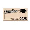 Transfronterizo Nuevo 2025 Nueva Temporada de Graduación de Madera Cartera Sobre Bolsita de Dinero Creativa Adornos de Regalo Portafolio de Efectivo para Graduación