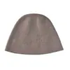 Venta al por mayor de fábrica Cachemira Transfronterizo Otoño/Invierno Estilo Nuevo Color Sólido Cálido Doble Hilo Engrosado Informal Sombrero para Cubrir la Cabeza Sombrero de Pescador