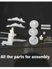 Kit de Desaceleración para Mini Ornitóptero Motor Coreless de 6 mm Motor sin Escobillas Alas de Plástico
