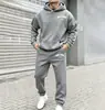 Conjunto de Sudadera con Capucha y Logo Personalizado Amazon Transfronterizo Sudaderas Unisex Moda Urbana Venta al por Mayor de Sudaderas Desde Una Pieza
