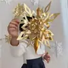 Decoración Colgante de Copo de Nieve Tridimensional de Invierno para Año Nuevo Nochebuena Aula Decoración de Empresa Suministros para Fiestas