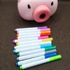 Cor giz líquido sem pó apagável LED caneta para quadro de luz fluorescente crianças grafite pintura caneta para quadro negro atacado