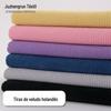 220g Holandês tira de veludo poliéster 3D Lisi tira de veludo outono e inverno pijamas roupas para casa travesseiro sapatos e chapéus de tecido