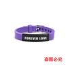 Pulseiras de Silicone, Casais Transfronteiriços Europeus e Americanos, Melhores Amigos, Parentes, Presentes de Família, Gravação em Aço Inoxidável Acessórios de Mão Populares