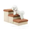Escada de Escalada Dobrável para Gatos com Armazenamento Degraus para Pet Antiderrapante Degraus de Sofá para Cão Gato Fonte Fabricante Transfronteiriça da Amazon