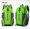 Mochila Portátil para Montanhismo ao Ar Livre Venda Quente 40L Grande Capacidade Cor Contrastante Bolsa de Viagem Leve Mochila para Viagem Curta Mulheres