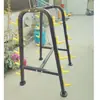 Rack Horizontal Grande de Academia Comercial com Duas Camadas e Três Níveis para Halteres Masculinos, Uso Doméstico, Rack de Armazenamento para 6 Pares de Halteres de 10 Libras