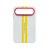 Adecuado para funda de teléfono Huawei Pura X View, funda protectora de cuero a rayas genial para puraxview con bordes micro-mate