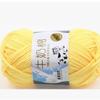 5 Fios de Lã de Leite para Tricotar Cachecóis, Fio de Espessura Média Kit DIY, Pantufas de Crochê, Bolsas de Tricô Feitas à Mão, Bolas de Lã