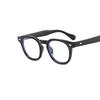 Gafas de moda nuevas 2021 mi nail con montura anti luz azul Gafas lisas de moda para fotografía callejera europea y americana Celebridad de Internet