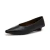 Zapatos Mary Jane de Punta para Mujer 2026 Otoño Nuevos Vintage Poco Profundos Slip-On Moda Casual Zapatos para Mujer