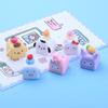 Novo Comer e Jogar Praça Sanrio diy Creme Cola Estéreo Caso do telefone móvel Pequenos ornamentos Joias Resina Pequenos acessórios