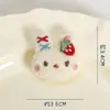 Broche de conejo bordado de felpa original Lipo, accesorio DIY, muñeca linda, colgante para bolso, decoración de pinza para el pelo