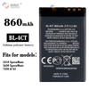 Adecuado para Batería de Teléfono Móvil Nueva de Fábrica para Nokia 5310/5630/7230/X3 Bl-4Ct Venta al por Mayor Exportación