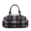 Bolso de Mano Retro a Cuadros de Alta Gama para Otoño e Invierno para Mujer 2025 Nuevo de Moda Versátil Exquisito Bolso de Hombro Cruzado