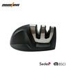 FUENTE fabricante nuevo hogar cocina mini portátil afilador gadget doble ranura acero de tungsteno ángulo fijo molienda rápida