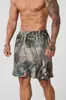 Youngla Nuevos Pantalones Cortos Deportivos para Hombre con Estampado Integral, Sueltos, para Fitness, Secado Rápido, Transpirables, de Entrenamiento, para Playa