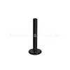 Aleación de Titanio Astmf-136 Barra Negra de Fondo Plano G23 Titanio Rosca Interna Barra para Labio Joyería para Piercings Barra para Pendiente de Oreja