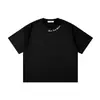 Ropa Infantil Dk 26 Estilo Verano Estampado de Letras Americanas Fresca de Secado Rápido Camiseta de Manga Corta para Niñas y Niños, Top Casual para Niños y Niños Mayores