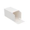 Caja de Cartón Blanco con Punto Caja de Embalaje Especial Transfronterizo Caja de Color Rectangular Personalizada Caja Blanca Pequeña Universal Engrosada Venta al por Mayor