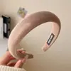 Diadema de lujo ligero sintiendo presión ambiente para el cabello diadema cara femenina accesorio para el cabello de lazo estilo retro Hong Kong pinza para el cabello tocado de alta gama