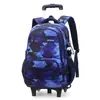 Bolsa Escolar con Carrito Nuevo Producto de Peces Naturales para Niños y Niñas, Escalada de Escaleras, Grados 3-6, Estudiantes de Primaria, Ligera y Conveniente, Dropshipping