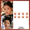 Pegatinas Faciales Brillantes de Año Nuevo Transfronterizas, Pegatinas para Cejas, Esquina del Ojo y Frente Estilo Antiguo Dunhuang, Pegatinas de Tatuaje Coloridas, Escenario de Disfraces Antiguos Hanfu