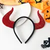 Acessórios de Cabelo Engraçados de Halloween Transfronteiriços para Mulheres Festa Festival Teia de Aranha Morcego Argola de Cabelo Atmosfera Pequeno Grampo de Cabelo Tiara