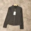 Jaqueta curta feminina slim fit de estilo coreano, versátil e de alta qualidade, com gola alta e zíper duplo. 13266