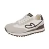 Zapatos Blancos Nuevos de Verano 2026 para Mujer, Superficie de Malla Transpirable, Zapatos Versátiles Deportivos Casuales para Estudiantes Mujeres, Jcf8601