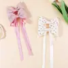 8 Pinzas para el Cabello de Niña Estilo Academia a Cuadros con Lazos y Clips Múltiples para Cola de Caballo Accesorios para el Cabello