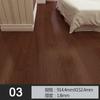 Calcomanías de Piso de PVC Autoadhesivas con Grano de Madera Calcomanías de Baldosas de Piso Engrosadas Resistentes al Desgaste para Piso de Cemento Hogar Dormitorio Dormitorio Impermeables