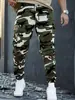 Talla europea transfronterizaPantalones de trabajo camuflados transfronterizos para hombre, primavera y otoño, estilo jogger, pantalones casuales de moda, pantalones para hombre estilo coreano