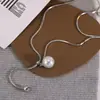 Collar con Colgante de Personalidad Hip-Hop Ins para Mujer, Cadena de Suéter de Moda y Sencilla de Nicho de Gama Alta, Tendencia en Accesorios