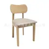 Mesa y Silla de Madera Maciza para Tienda de Té con Leche, Tienda de Postres para Hornear, Combinación de Mesa y Silla para Cafetería, Restaurante de Té, Mesa y Silla Comercial para Ocio, Muebles para Tienda de Fideos