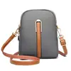 Bolsas Transfronterizas 2024 Nuevo Bolso Cruzado de Cuero Suave Bolso de Hombro de Moda para Mamás de Mediana Edad Bolso de Hombro Pequeño Bolso para Teléfono Móvil Venta al por Mayor