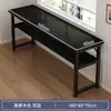 Mesa para quarto de menina, uso doméstico, mesa retangular longa, mesa estreita de parede, bancada de trabalho, mesa de computador, simples para casa de aluguel