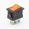 Interruptor Tipo Barco Kcd1-101 Dois Pinos Duas Velocidades 15*21 Interruptor Basculante Interruptor de Banda Tipo Barco de 2 Pinos Duas Velocidades Quatro Pinos