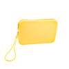 Bolsa de cosméticos de silicone criativa grande capacidade quadrada à prova d'água bolsa de armazenamento portátil de viagem bolsa de higiene pessoal bolsa de silicone