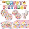 Decoração de festa temática com os melhores vendedores da Amazon, Squishy Toy de pão de macaron, suprimentos de festa