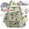 Mochila temática de Ladybug, con personajes como Ladybug, Reddy y Marinette, adecuada tanto para niños como para niñas, estudiantes de primaria y secundaria