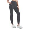 Amazon Pocket Leggings de Yoga para Mujer Suaves para el Vientre de Alta Elasticidad Opacas Ajustadas Negras de Cintura Alta