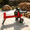 Novo Divisor de Toras Hidráulico da Fábrica Original 15T Uso Duplo Vertical e Horizontal Divisor de Lenha Máquina Pequena para Rachar Troncos e Tocos