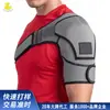 Ombreiras em material de mergulho SBR, unissex, com tiras de compressão, atacado para proteção do ombro em fitness e atividades ao ar livre